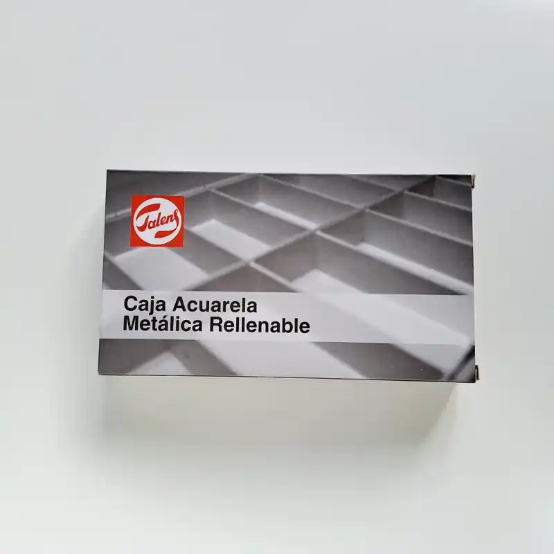 CAJA DE ACUARELA METALICA RELLENABLE Oferta De Temporada