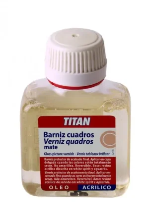 Ordenar Ahora Mismo BARNIZ CUADROS ACRILICO MATE TITAN 100ML