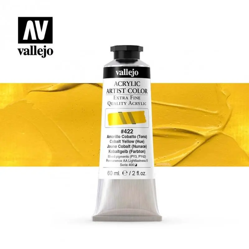 Moderno ARTIST COLOR 422 AMARILLO COBALTO 60 ML