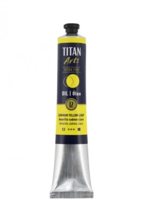 AMARILLO CADMIO CLARO SERIE 3 Nº 12 60 ML OLEO EXTRAFINO TITAN Gran Oferta