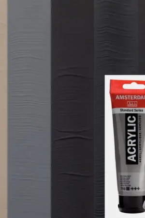 PINTURA ACRILICA AMSTERDAM GRISES Y NEGROS Últimas Unidades
