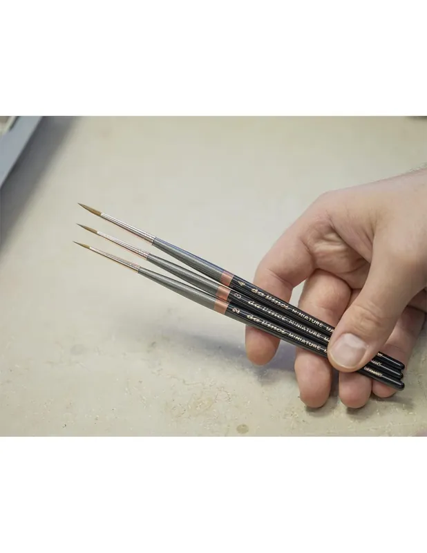 PINCEL DA VINCI SERIE 70 MINIATURAS REDONDO Nº 3 Nuevo Modelo