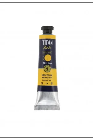 Garantía Incluida AMARILLO REAL SERIE 2 Nº 9 20 ML OLEO EXTRAFINO TITAN