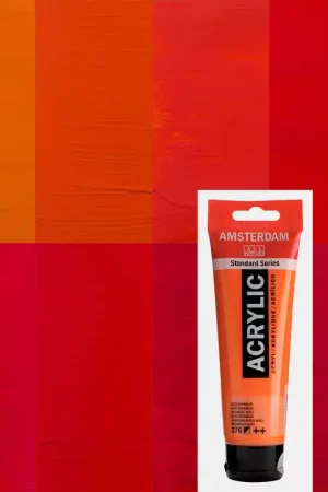 A Buen Precio PINTURA ACRILICA AMSTERDAM NARANJAS Y ROJOS