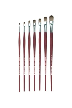 Artesanal COLLEGE sintético, lengua de gato, óleo/acril. mango largo