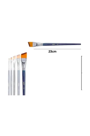 PINCEL SINTÉTICO BISELADA 3/8# Auténtico