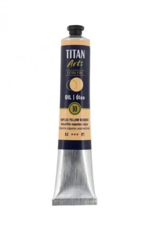 AMARILLO NÁPOLES ROJIZO SERIE 2 Nº 10 60 ML OLEO EXTRAFINO TITAN Certificado