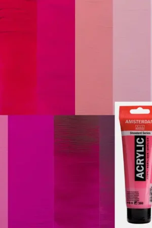 PINTURA ACRILICA AMSTERDAM ROSAS Y VIOLETAS Entrega Rápida