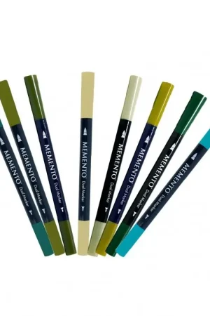 ROTULADORES MEMENTO VERDES Entrega Rápida