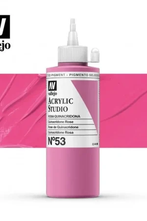Tendencia VALLEJO STUDIO ROSA QUINACRIDONA 200 ML