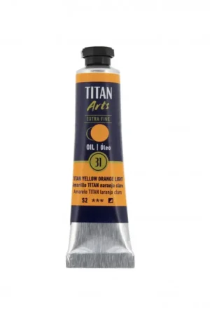 Mejor Calidad AMARILLO TITÁN NARANJA CLARO SERIE 2 Nº 31 20 ML OLEO EXTRAFINO TITAN