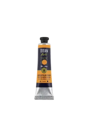 Garantía Incluida AMARILLO CADMIO NARANJA SERIE 3 Nº 18 20 ML OLEO EXTRAFINO TITAN