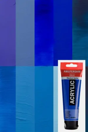 PINTURA ACRILICA AMSTERDAM AZULES Garantía De Devolución De Dinero