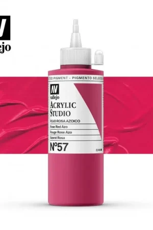 VALLEJO STUDIO ROJO ROSA AZOICO 200 ML Barato