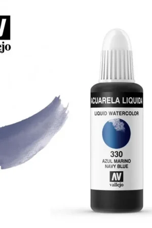 ACUARELA LIQUIDA AZUL MARINO VALLEJO 32 ML Liquidación