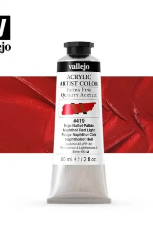 Última Oportunidad ARTIST COLOR 419 ROJO NAFTOL PALIDO 60 ML