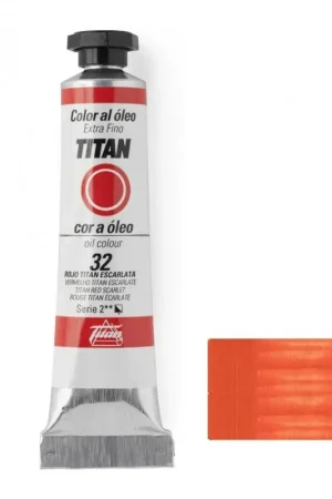 AMARILLO TITÁN ESCARLATA SERIE 2 Nº 32 20 ML OLEO EXTRAFINO TITAN Precio De Oferta