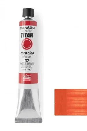Profesional ROJO TITÁN ESCARLATA SERIE 2 Nº 32 60 ML OLEO EXTRAFINO TITAN