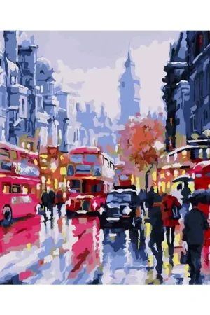PINTAR POR NUMEROS - LONDON STREET Solo Hoy