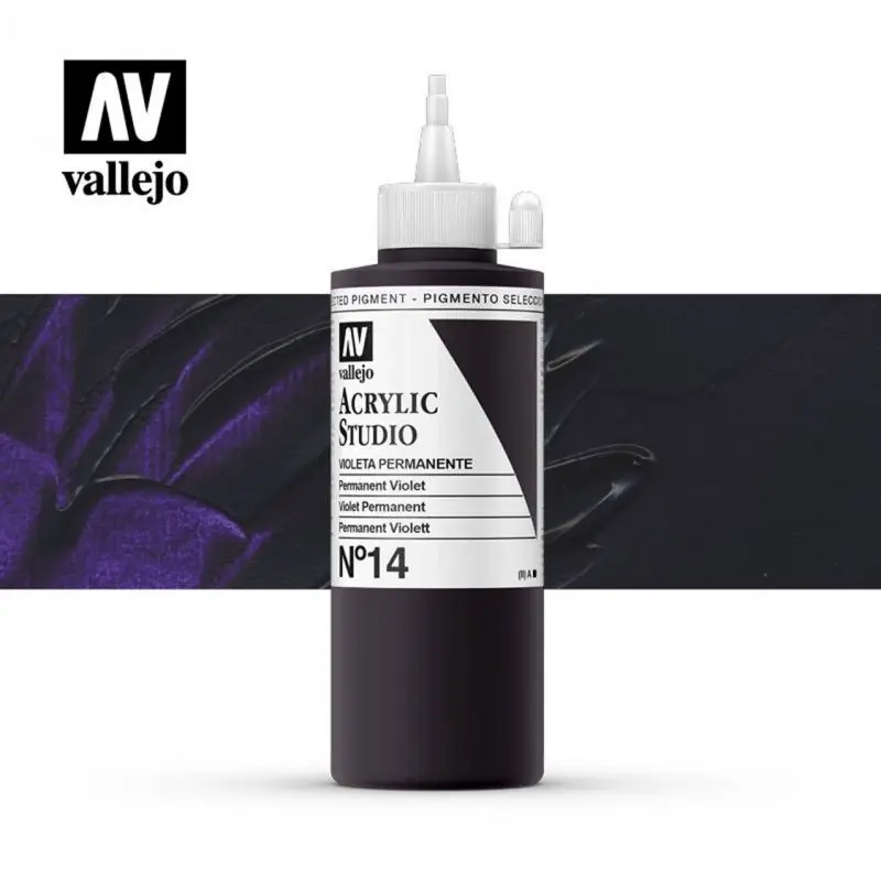 VALLEJO STUDIO VIOLETA PERMANENTE 200 ML Oferta De Temporada