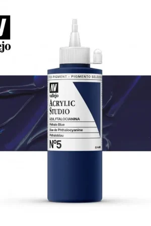 Favorito De Clientes VALLEJO STUDIO AZUL FTALOCIANINA 200 ML