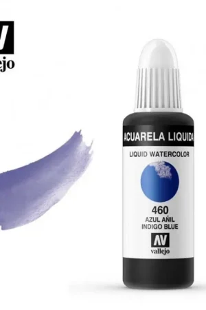 Exclusivo ACUARELA LIQUIDA AZUL AÑIL VALLEJO 32 ML