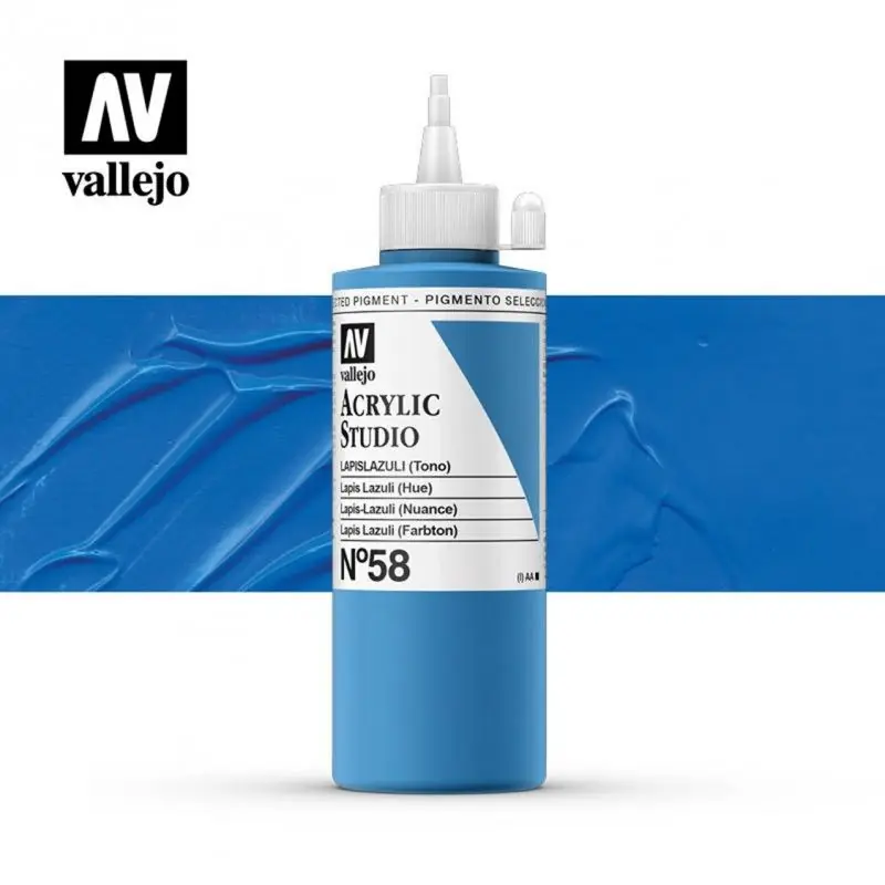 Marca Reconocida VALLEJO STUDIO LAPISLAZULI 200 ML