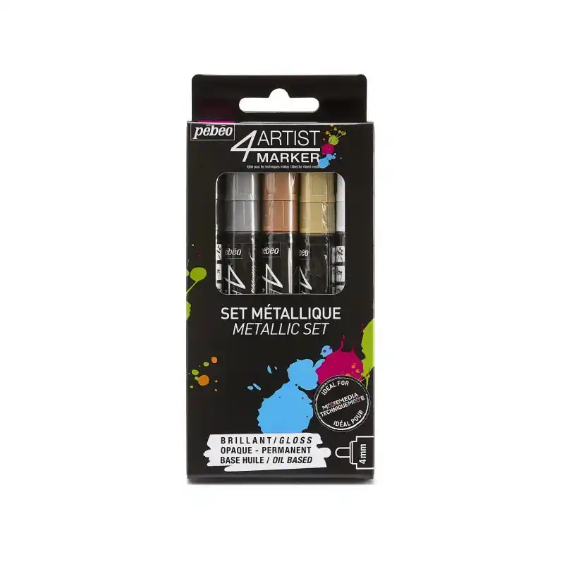 SET DE 5 ROTULADORES 4ARTIST MARKER 4 mm Precio Económico