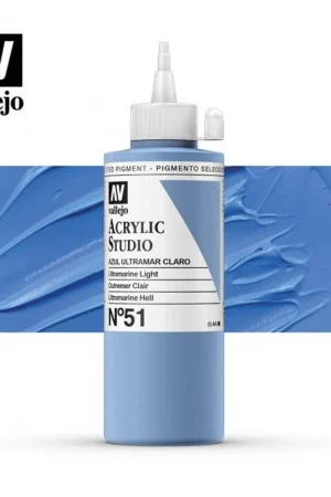 VALLEJO STUDIO AZUL ULTRAMAR CLARO 200 ML Premium