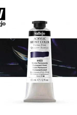 ARTIST COLOR 403 VIOLETA PERMANENTE 60 ML Mayoreo