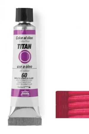 VIOLETA COBALTO CLARO SERIE 6 Nº 60 20 ML OLEO EXTRAFINO TITAN Descuento
