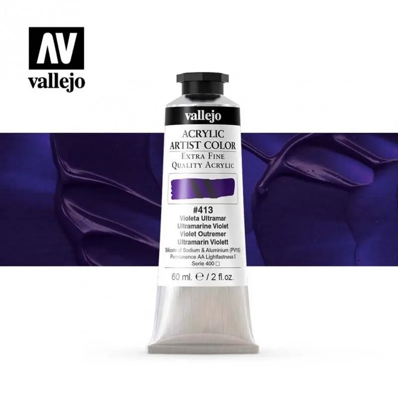 Imprescindible (Must-Have) ARTIST COLOR 413 VIOLETA ULTRAMAR 60 ML