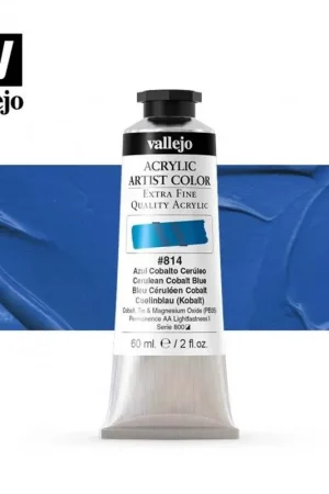 De Moda ARTIST COLOR 814 AZUL COBALTO CERÚLEO 60 ML