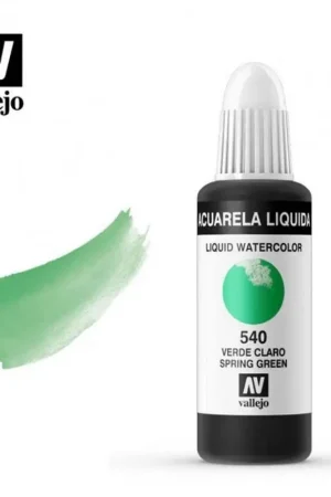 Promoción Exclusiva ACUARELA LIQUIDA VERDE CLARO VALLEJO 32 ML