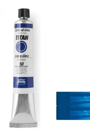 AZUL COBALTO CLARO SERIE 5 Nº 50 60 ML OLEO EXTRAFINO TITAN Precio De Oferta
