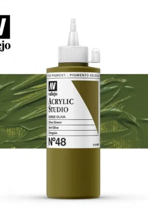 VALLEJO STUDIO VERDE OLIVA 200 ML Oferta Flash