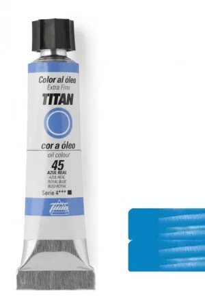 AZUL REAL SERIE 4 Nº 45 20 ML OLEO EXTRAFINO TITAN Artesanal