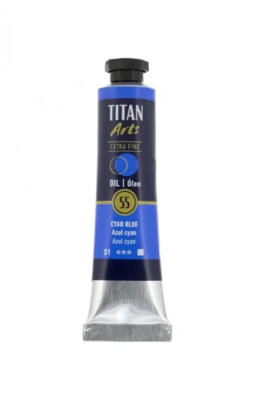Hecho A Mano AZUL CYAN SERIE 1 Nº 55 20 ML OLEO EXTRAFINO TITAN