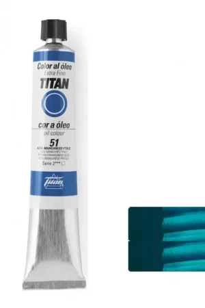 AZUL MANGANESO FTALO SERIE 2 Nº 51 60 ML OLEO EXTRAFINO TITAN Oferta Especial