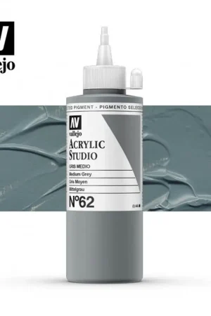 VALLEJO STUDIO GRIS MEDIO 200 ML Imprescindible (Must-Have)