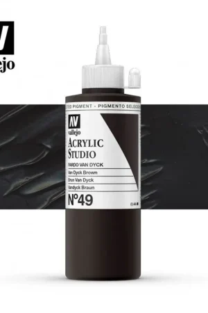 Stock Limitado VALLEJO STUDIO PARDO VAN DYCK 200 ML
