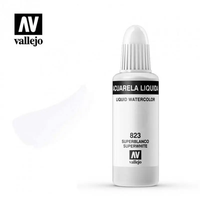 Mejor Calidad ACUARELA LIQUIDA SUPERBLANCO VALLEJO 32 ML