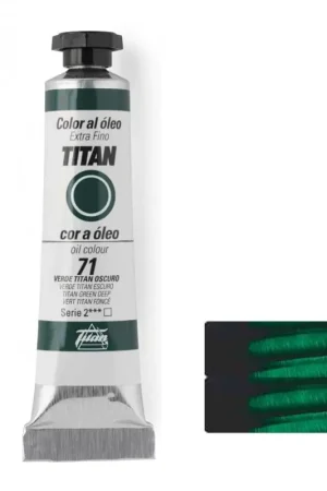 VERDE TITÁN OSCURO SERIE 2 Nº 71 20 ML OLEO EXTRAFINO TITAN Oferta Limitada