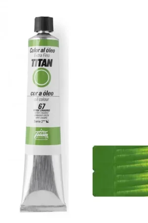 Envío Internacional VERDE CINABRIO SERIE 2 Nº 67 60 ML OLEO EXTRAFINO TITAN
