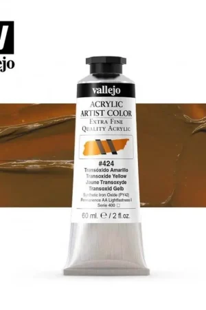Gran Oferta ARTIST COLOR 424 TRANSÓXIDO AMARILLO 60 ML