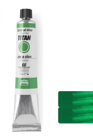 VERDE TITAN CLARO SERIE 2 Nº 66 60 ML OLEO EXTRAFINO TITAN Oferta Especial
