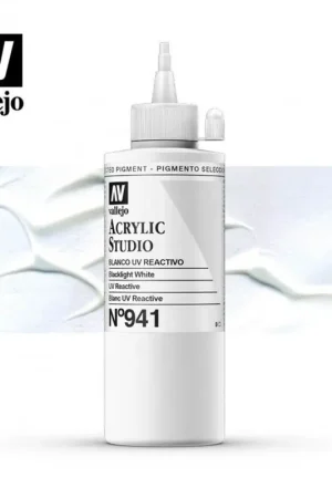 Descuento VALLEJO STUDIO BLANCO UV REACTIVO 200 ML