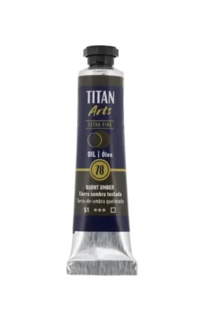 TIERRA DE SOMBRA QUEMADAL SERIE 1 Nº 78 20 ML OLEO EXTRAFINO TITAN Artesanal
