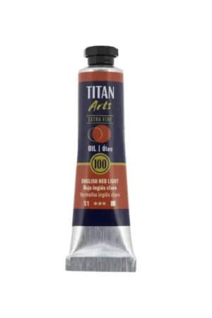 ROJO INGLÉS CLARO SERIE 1 Nº 100 20 ML OLEO EXTRAFINO TITAN Precio Rebajado