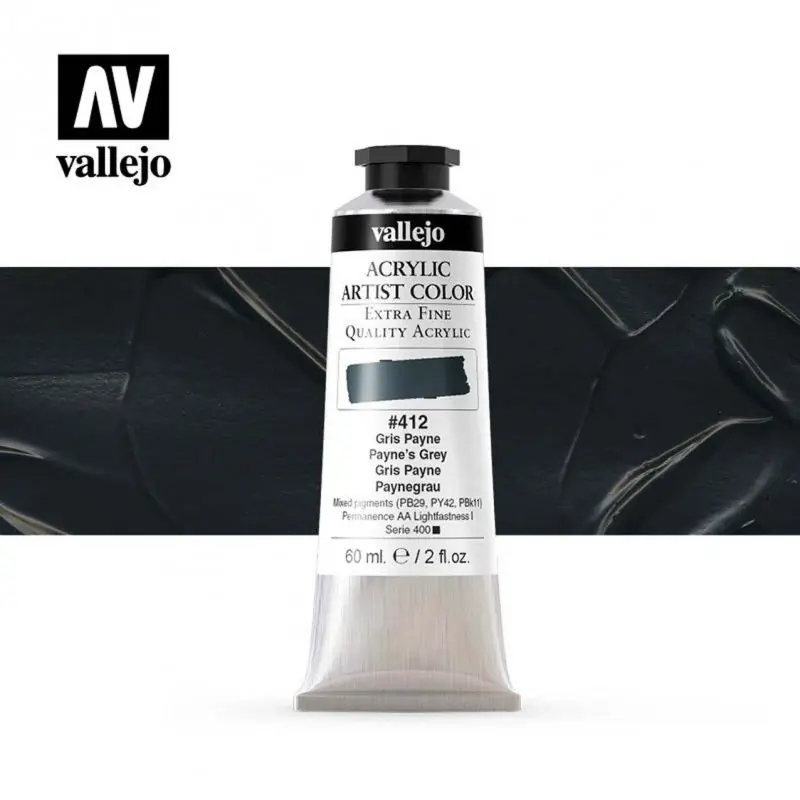 ARTIST COLOR 412 GRIS DE PAYNE 60 ML De Moda